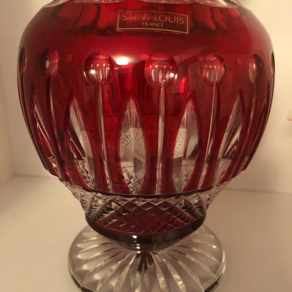 Saint Louis Tommy Crystal Vase - Picture 3 of 6